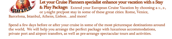 Let your Kim Valone Specialist Enhance your vacation with a Stay and Play Package!
